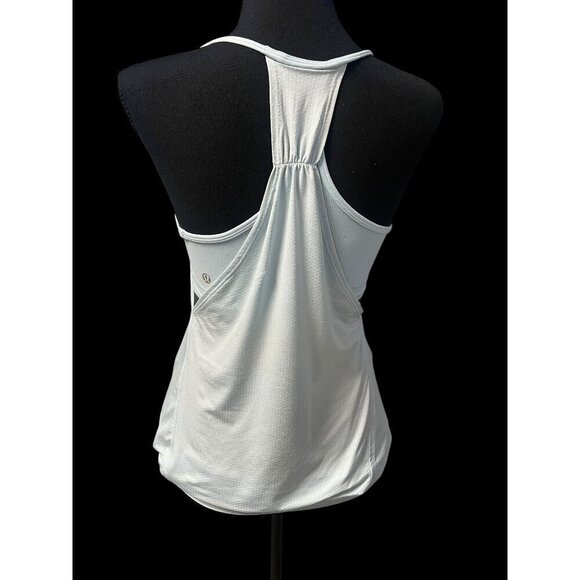 Lululemon No Limit Womens Light Blue Racerback Tank Top, Outdoors, Hiking, Size - Picture 7 of 12
